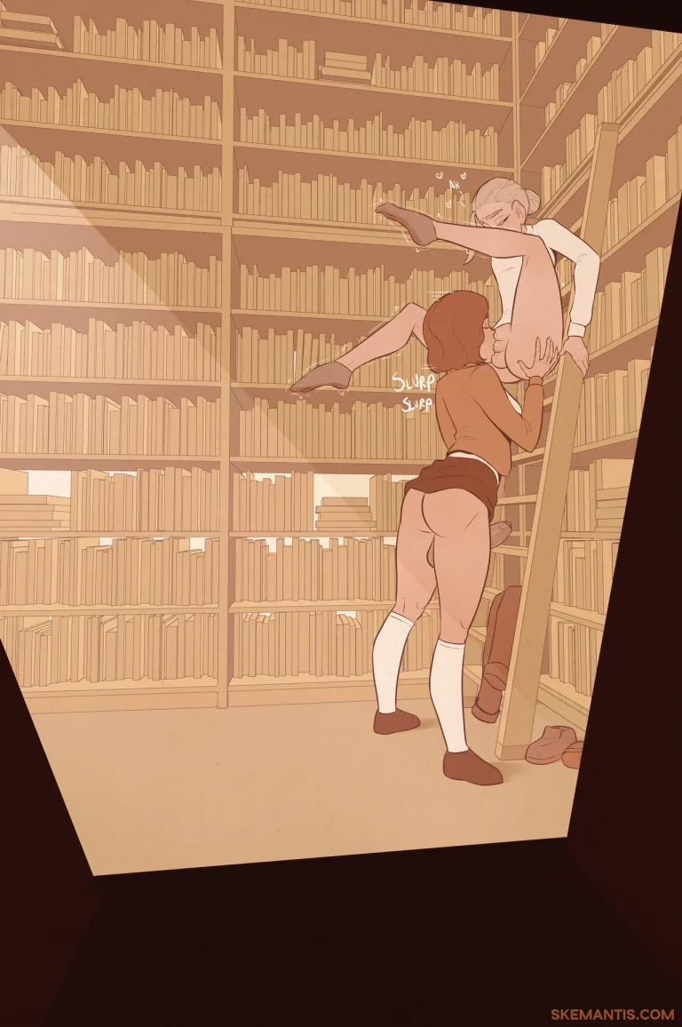 Tyler at the Library 2 porn comic picture 15