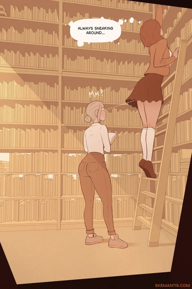 Tyler at the Library 2 porn comic picture 3