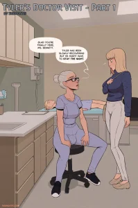 Tyler's Doctor Visit porn comic picture 1