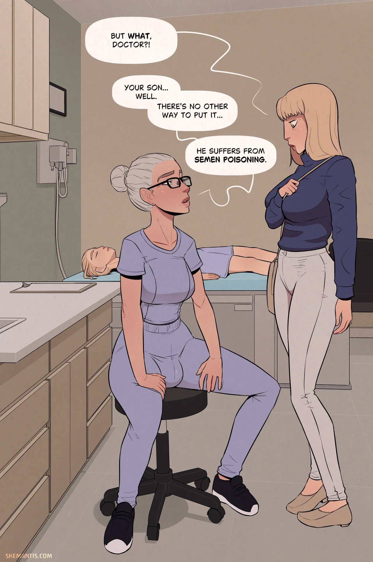 Tyler's Doctor Visit porn comic picture 3