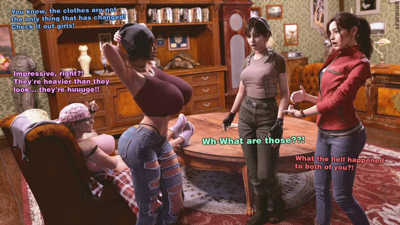 Umbrella Bimbo Bitch porn comic picture 15