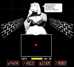 Undertale/Deltarune porn comic picture 1