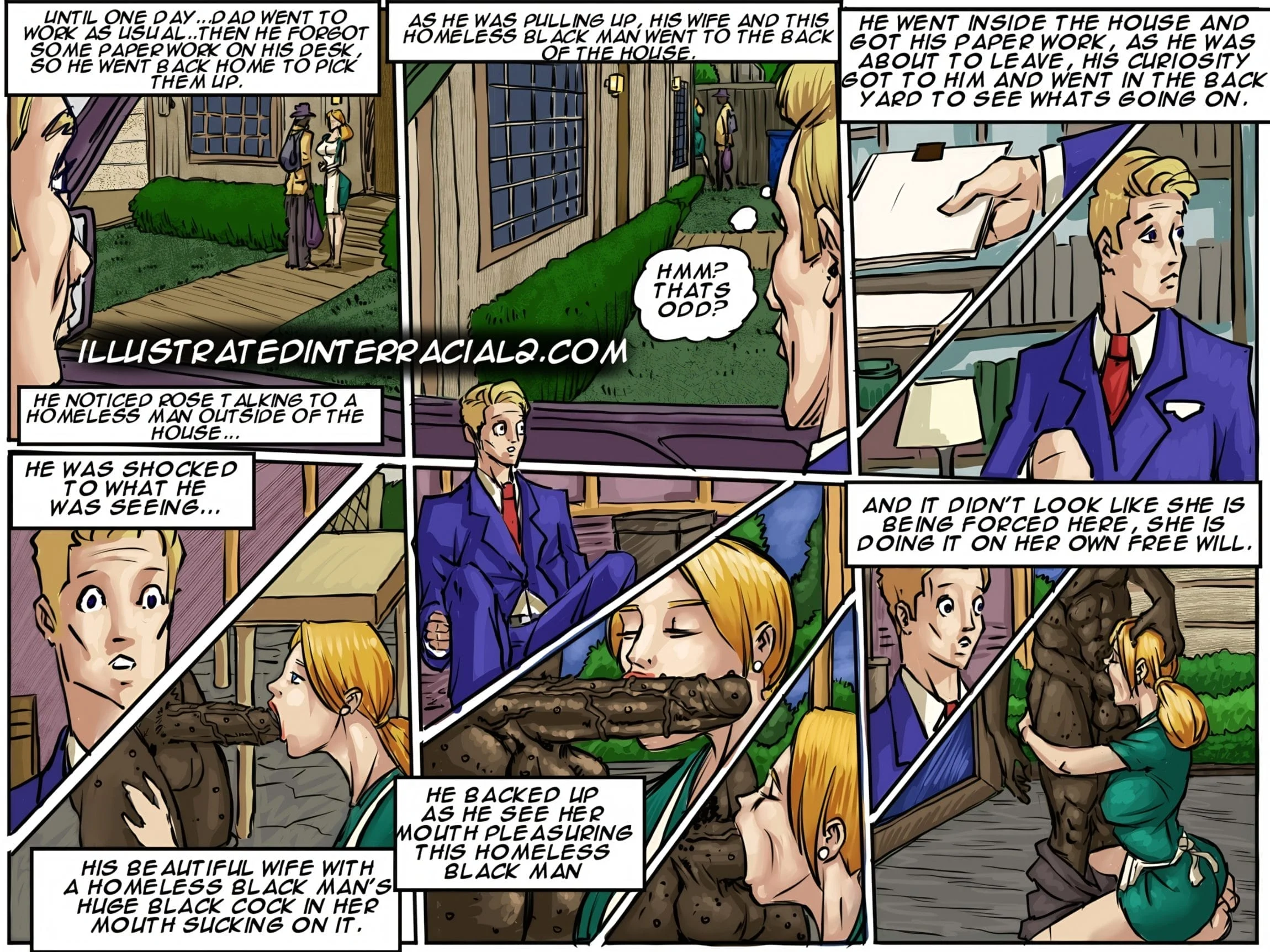 Unexpected Lovers porn comic picture 38