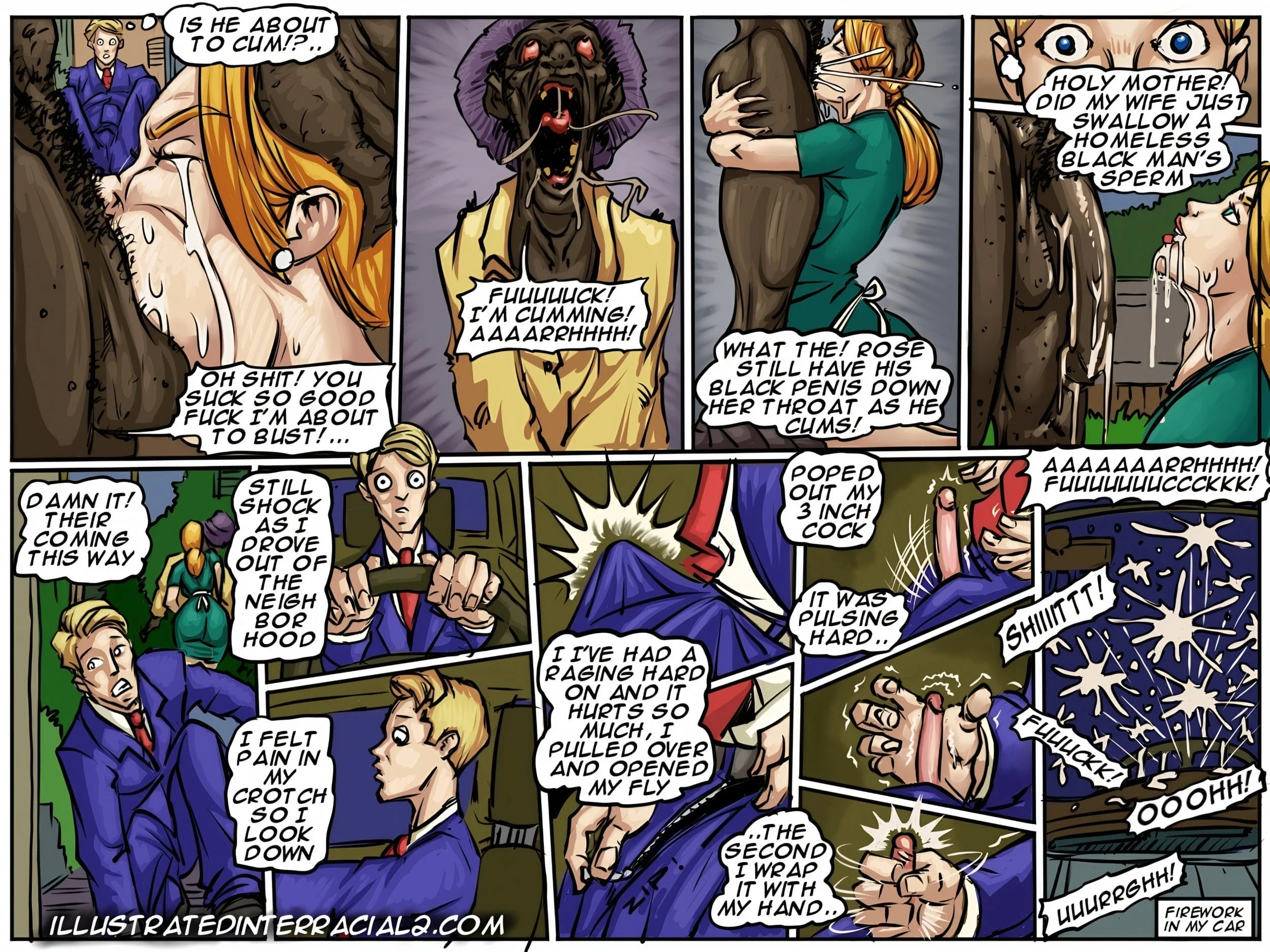 Unexpected Lovers porn comic picture 39