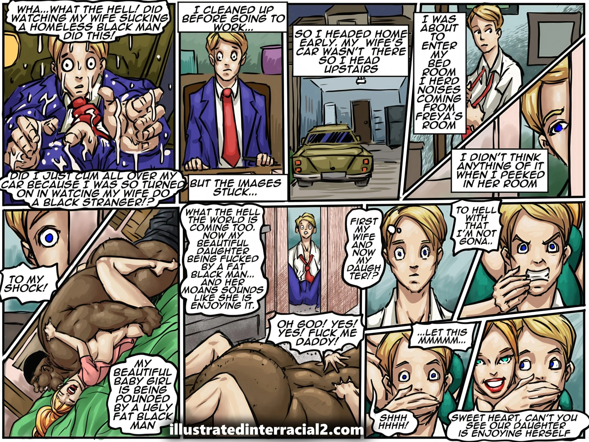 Unexpected Lovers porn comic picture 40