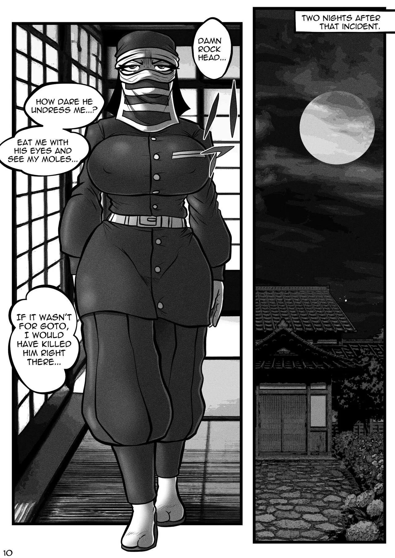 Unwritten Services Of a Kakushi porn comic picture 12