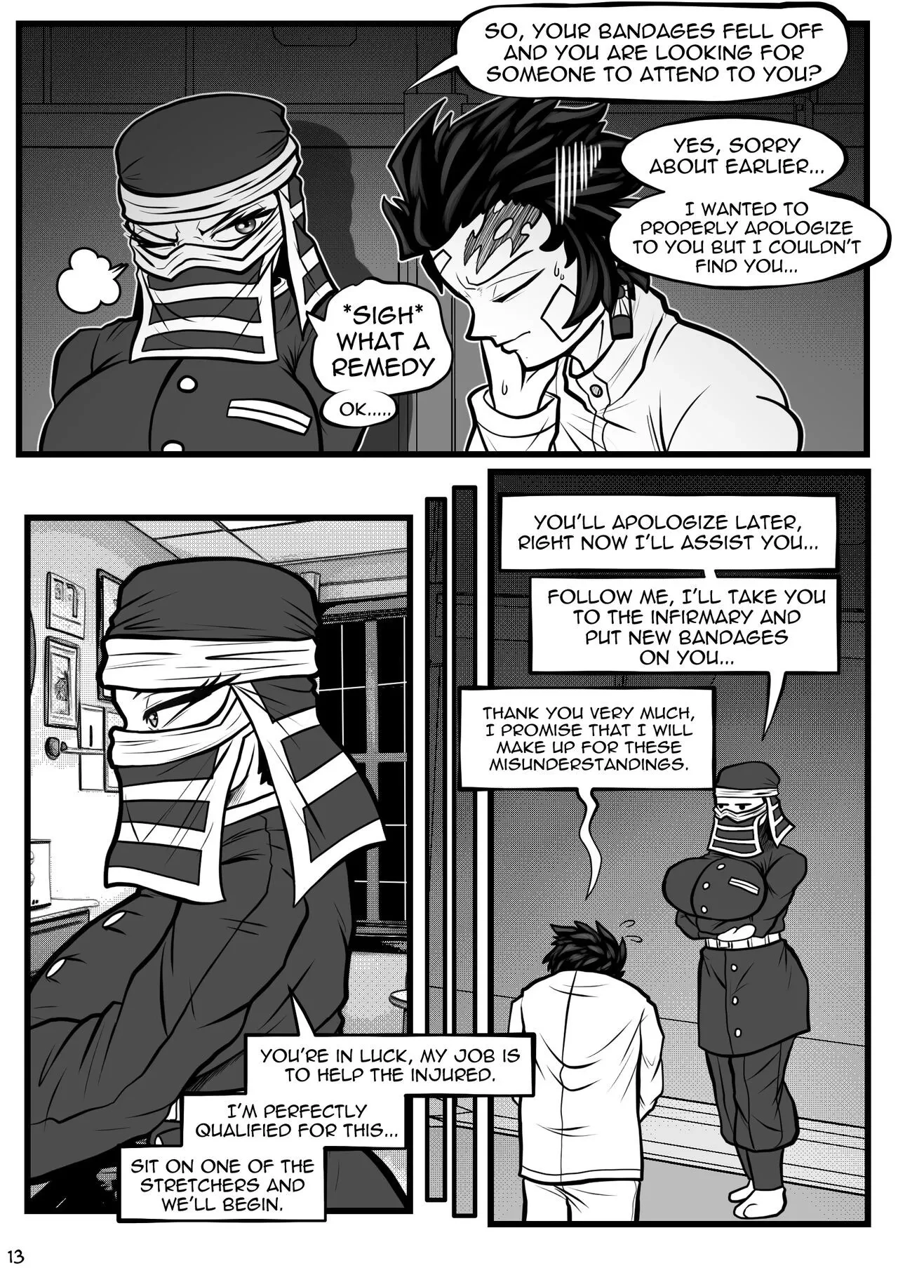 Unwritten Services Of a Kakushi porn comic picture 15