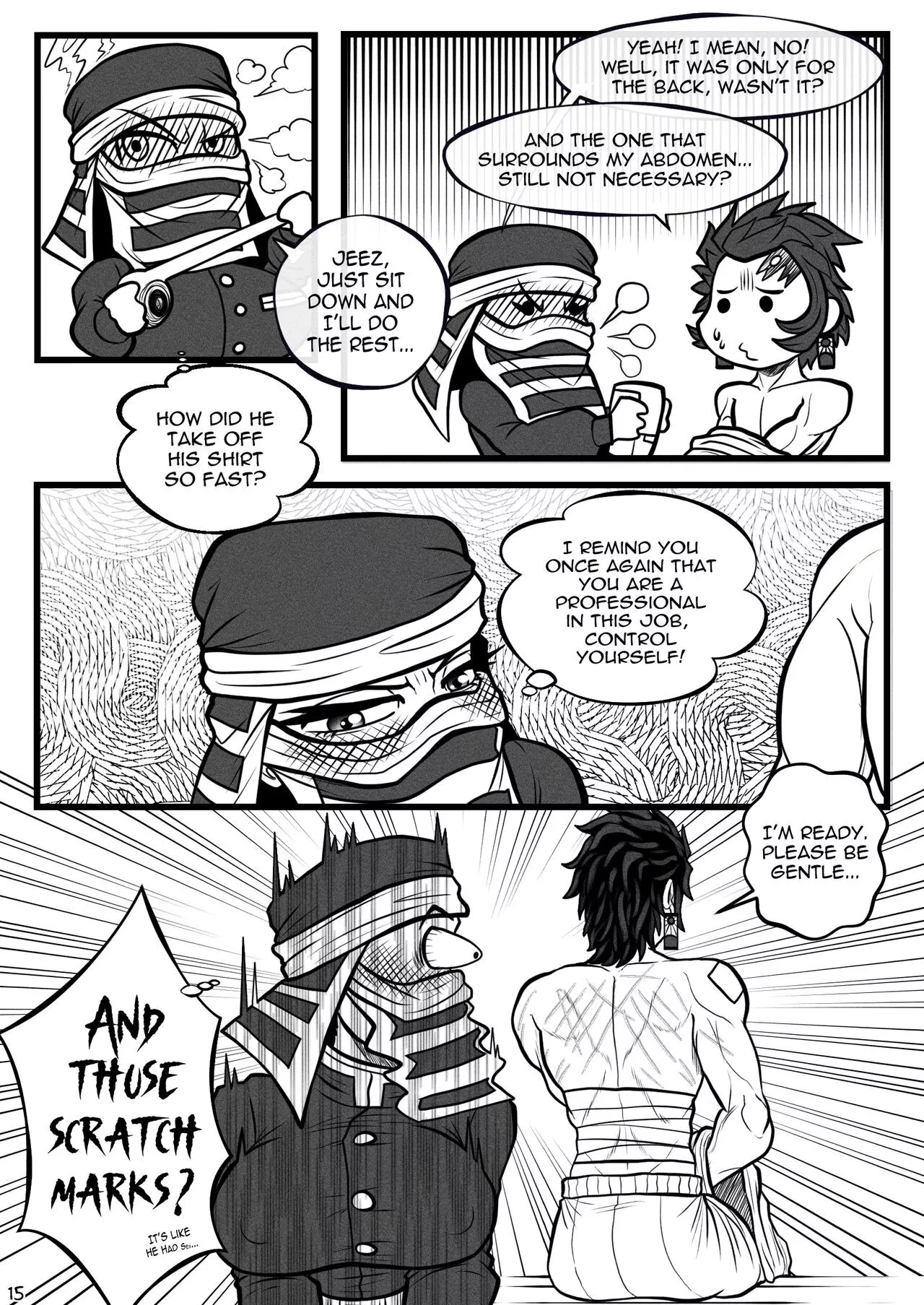 Unwritten Services Of a Kakushi porn comic picture 17