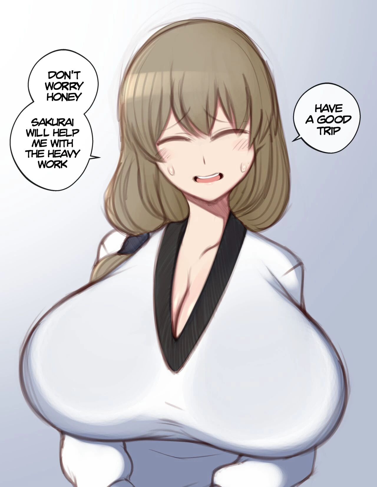 Uzaki-chan Art porn comic picture 9