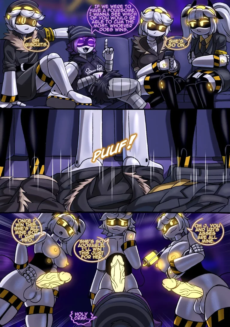 Uzi's Game porn comic picture 1