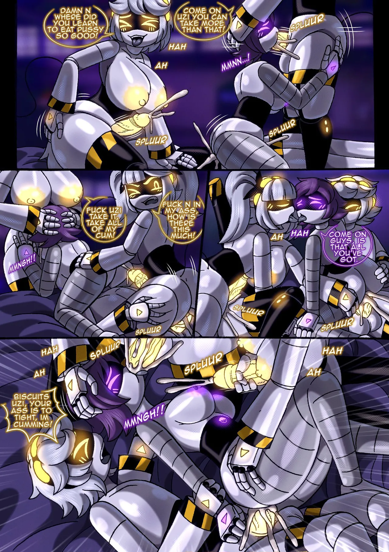 Uzi's Game porn comic picture 3