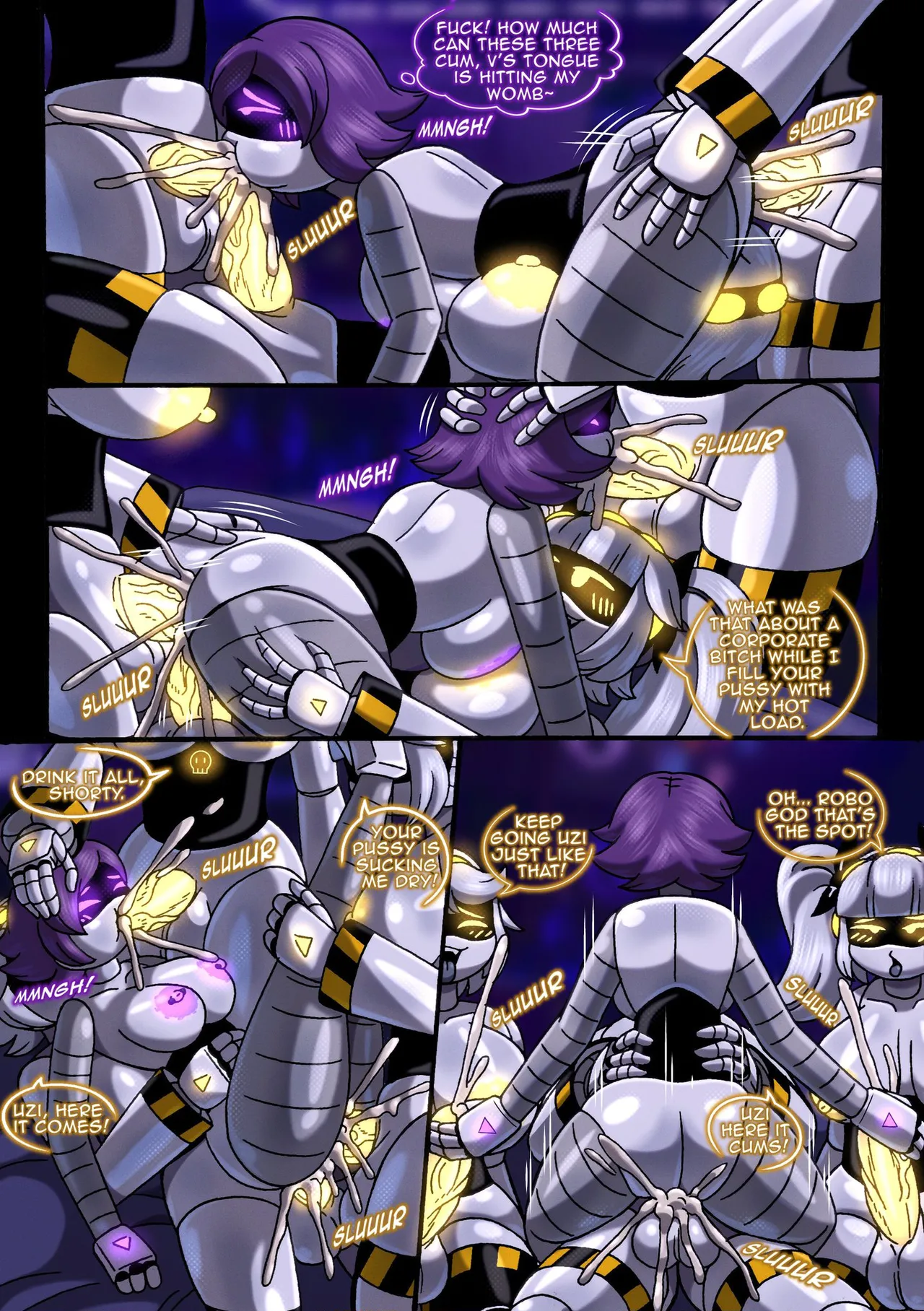 Uzi's Game porn comic picture 4