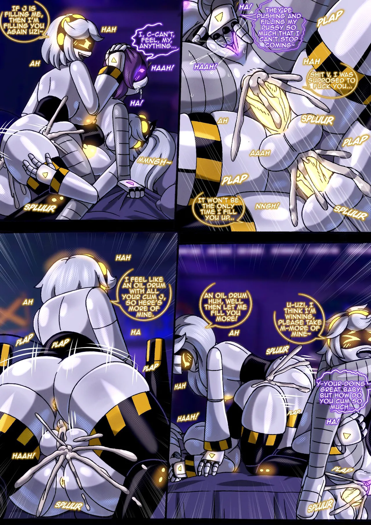 Uzi's Game porn comic picture 8