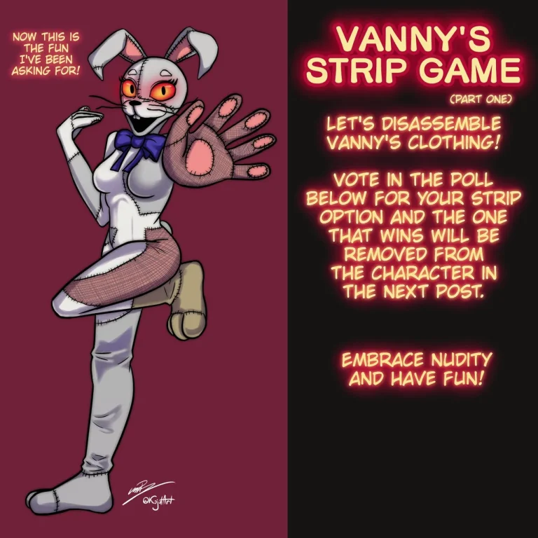 Vanessa's Stip and Sex Game porn comic picture 1