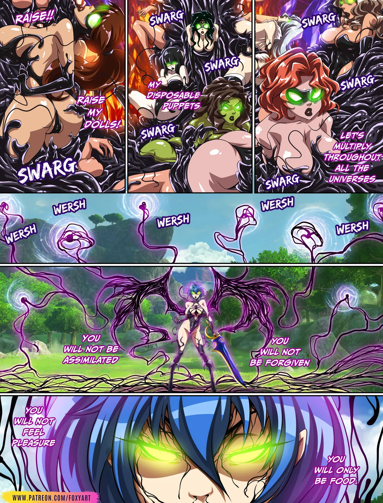 Venom Sex War porn comic picture 16