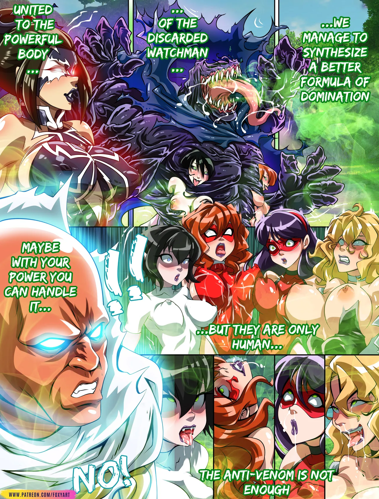 Venom Sex War porn comic picture 27