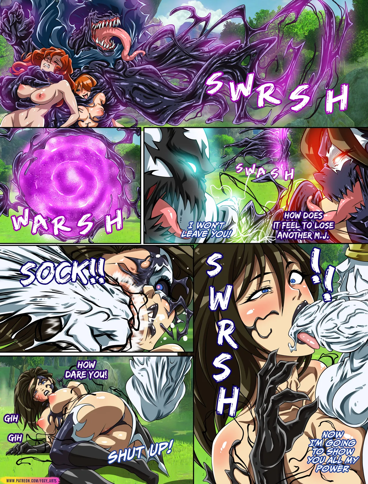 Venom Sex War porn comic picture 30