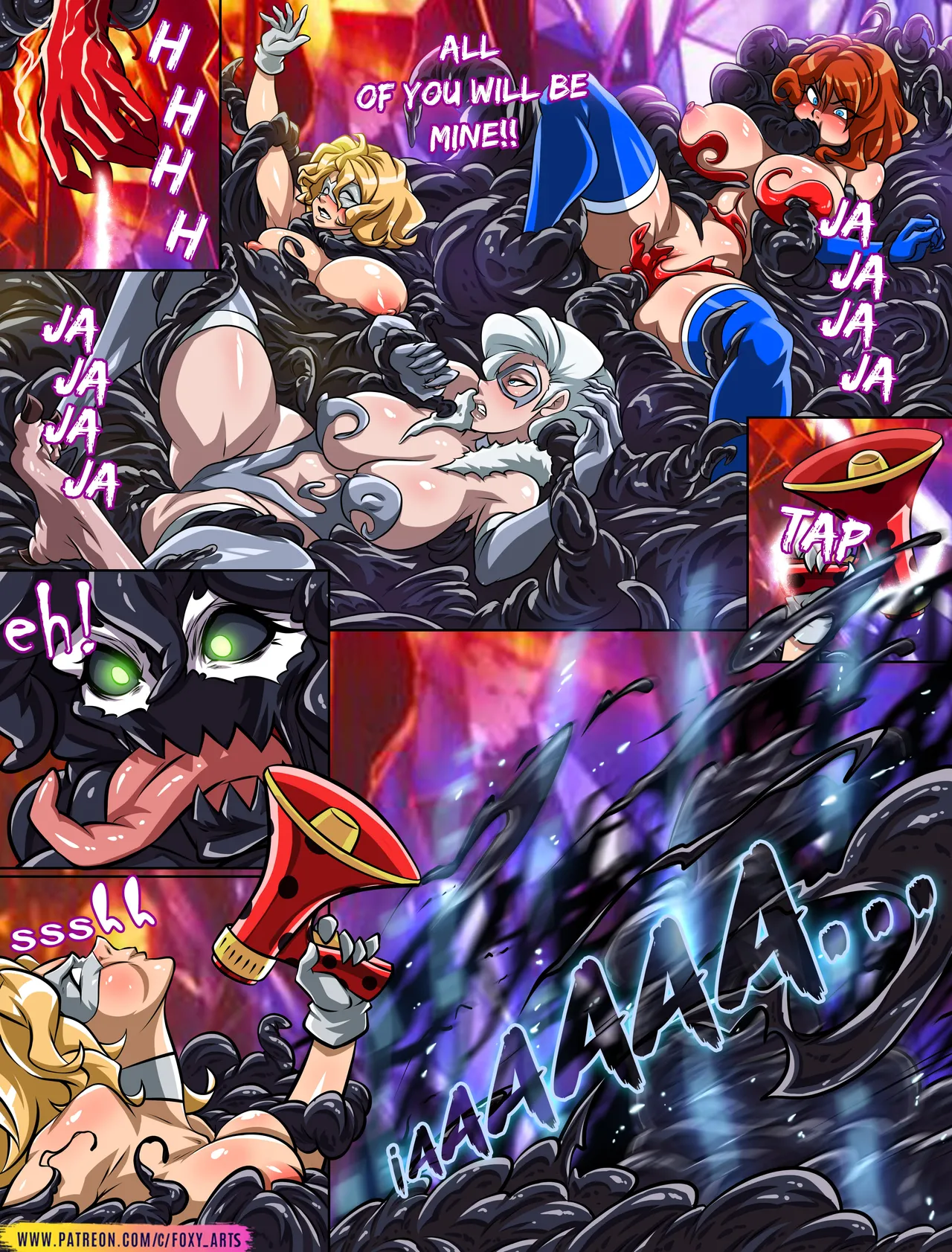 Venom Sex War porn comic picture 38