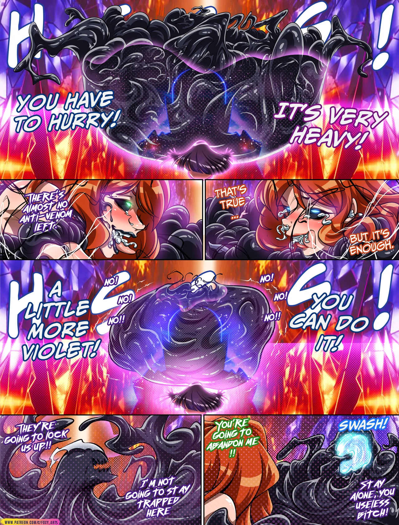 Venom Sex War porn comic picture 44