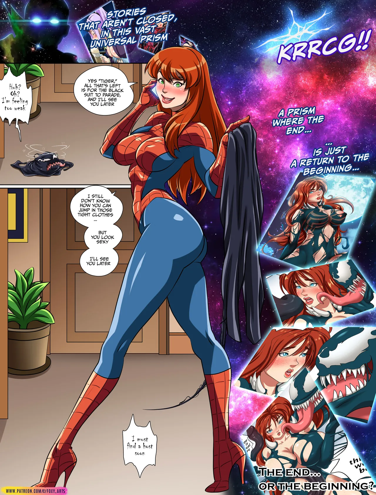 Venom Sex War porn comic picture 46