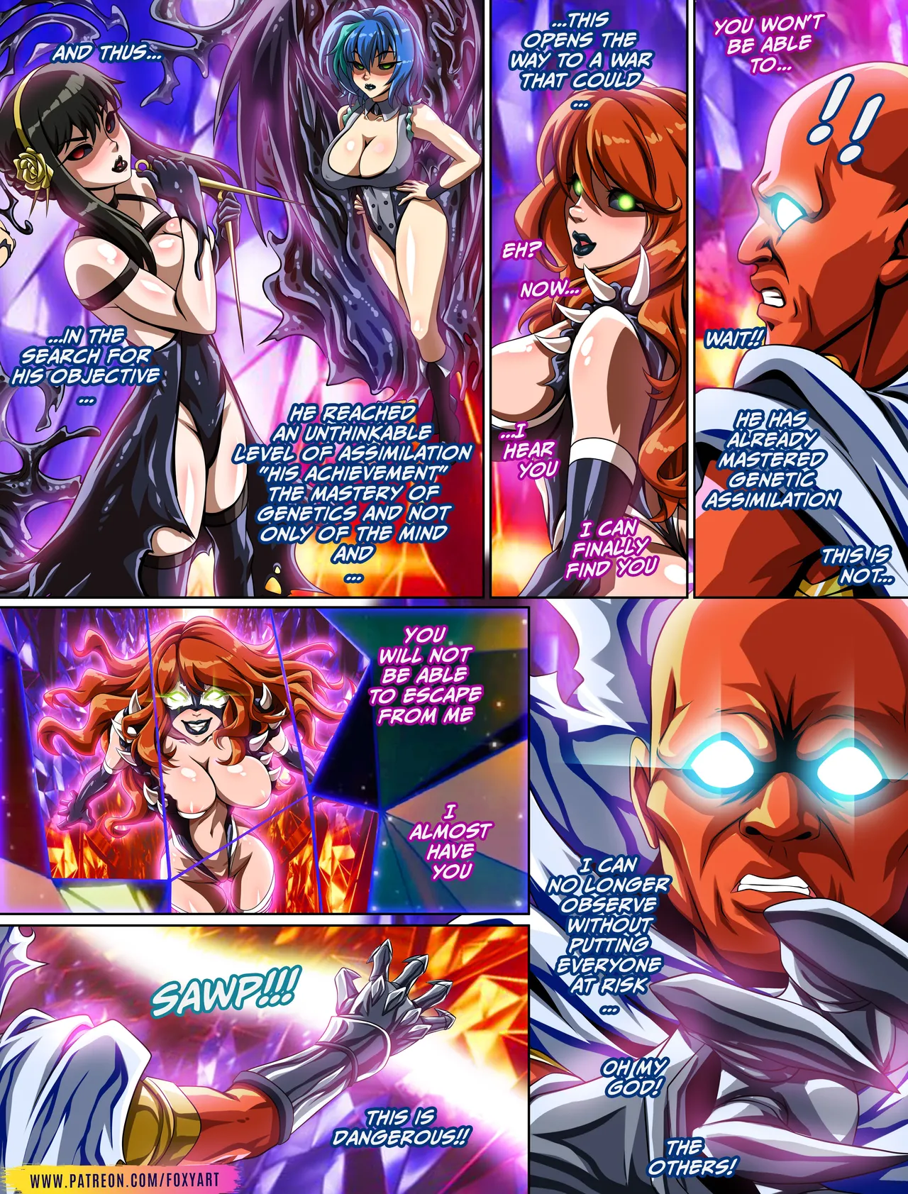 Venom Sex War porn comic picture 9