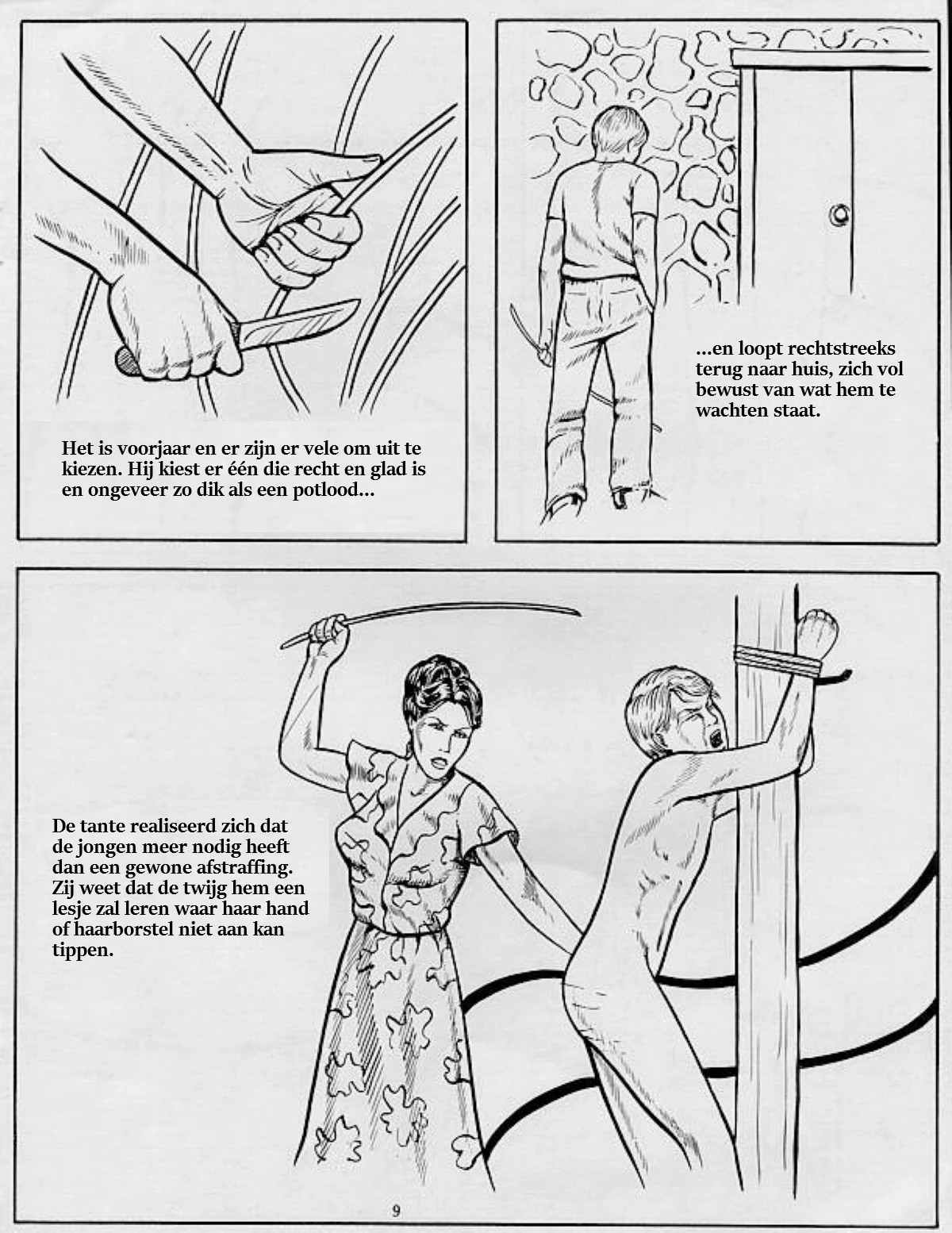 Visiting Aunt Rita [NL] porn comic picture 9