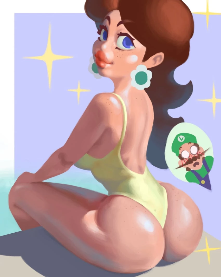 W Luigi porn comic picture 1