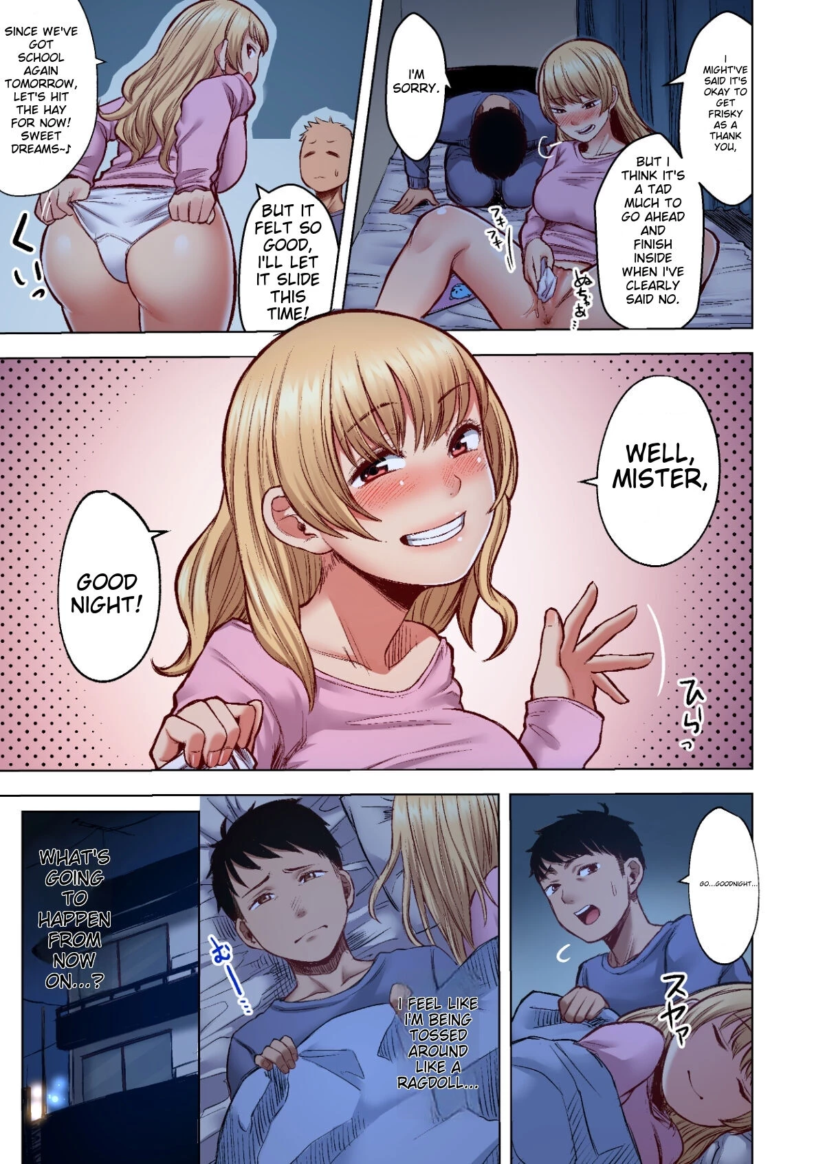 Wakeari JK Iede shita Gal o Kattemita Kekka! 1+2 Full Color Gappon-ban porn comic picture 19