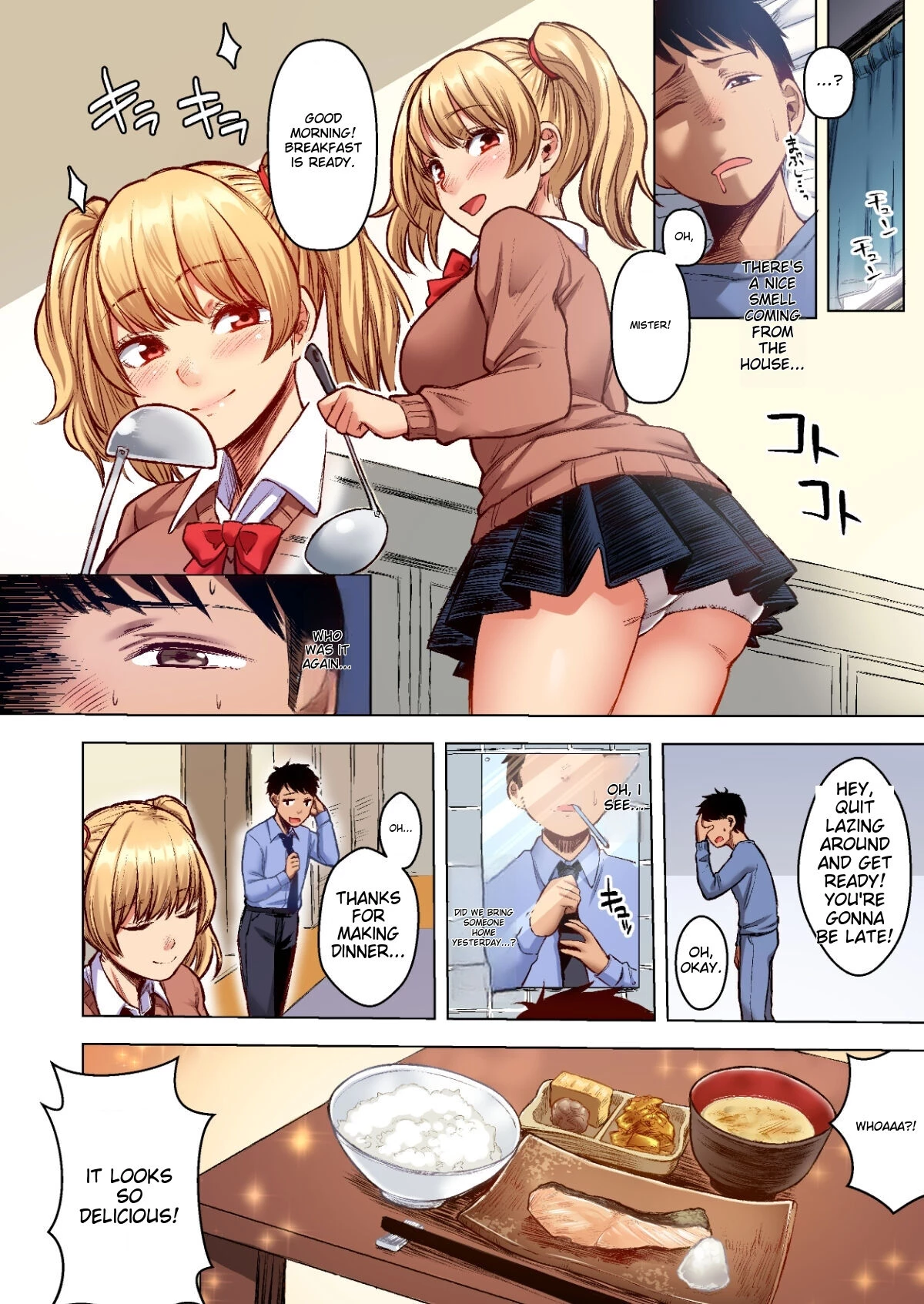 Wakeari JK Iede shita Gal o Kattemita Kekka! 1+2 Full Color Gappon-ban porn comic picture 20