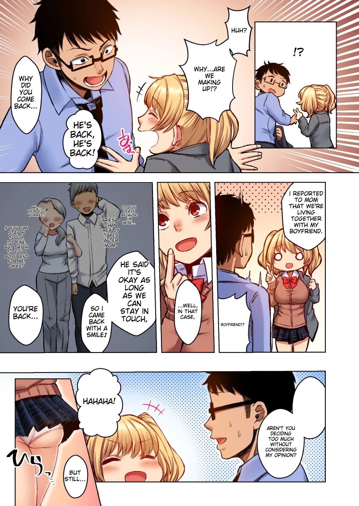 Wakeari JK Iede shita Gal o Kattemita Kekka! 1+2 Full Color Gappon-ban porn comic picture 35