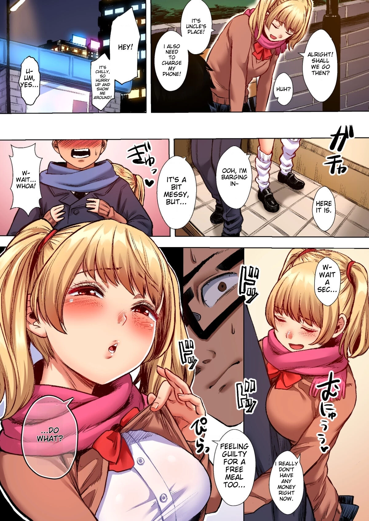 Wakeari JK Iede shita Gal o Kattemita Kekka! 1+2 Full Color Gappon-ban porn comic picture 5