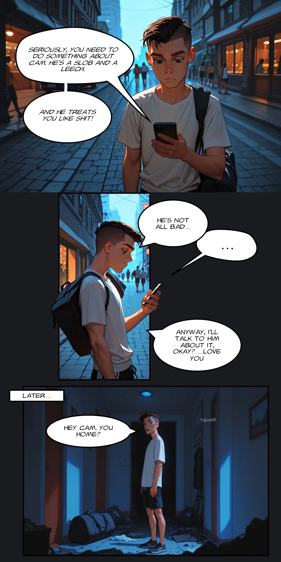 Wanted: Roommate porn comic picture 2