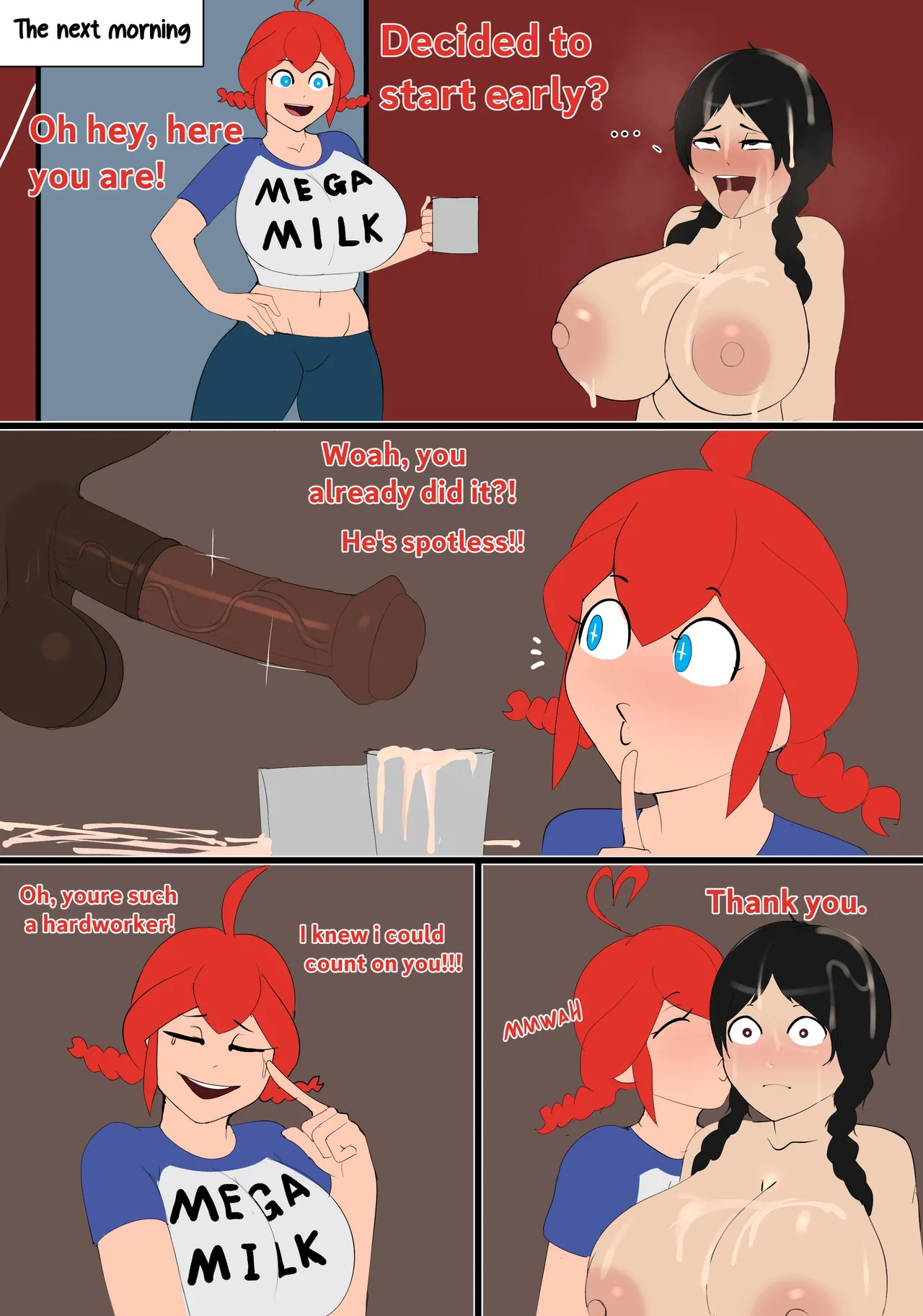 Wednesday and Wendy porn comic picture 22