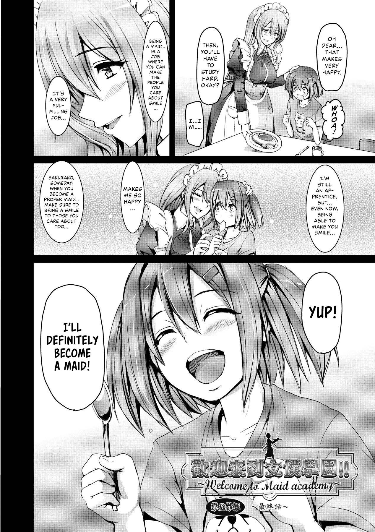 Welcome to Maid Academy 5| Maid Gakuen e Youkoso!! porn comic picture 2