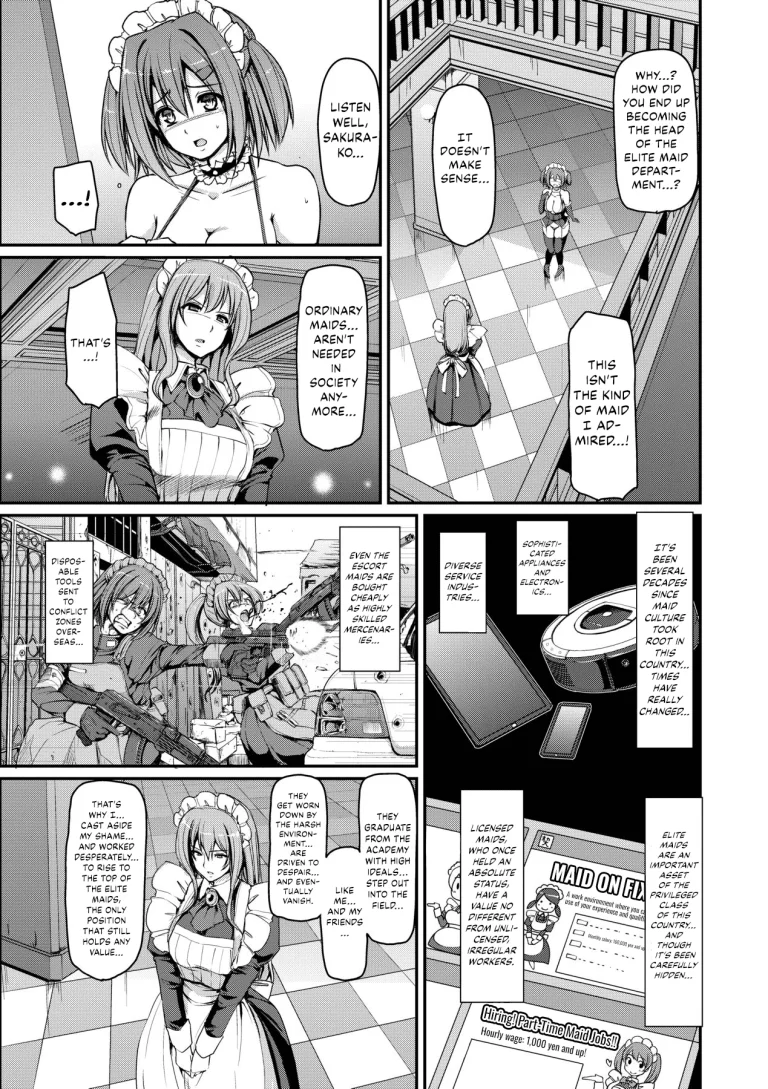 Welcome to Maid Academy 5| Maid Gakuen e Youkoso!! porn comic picture 3