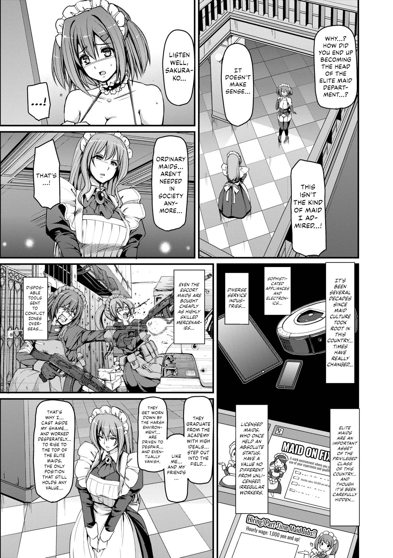 Welcome to Maid Academy 5| Maid Gakuen e Youkoso!! porn comic picture 3
