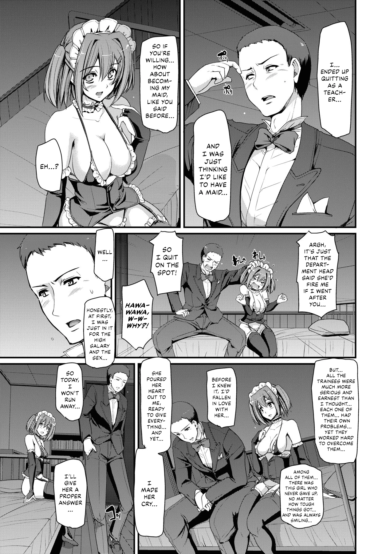 Welcome to Maid Academy 5| Maid Gakuen e Youkoso!! porn comic picture 9