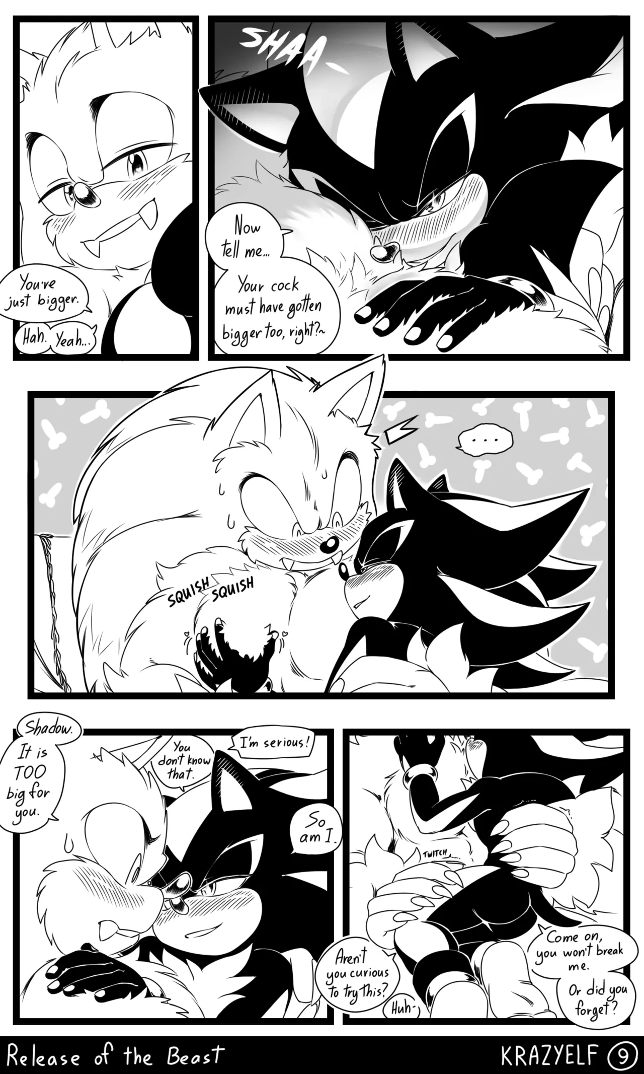 Weresonadow: Release of the Beast porn comic picture 10