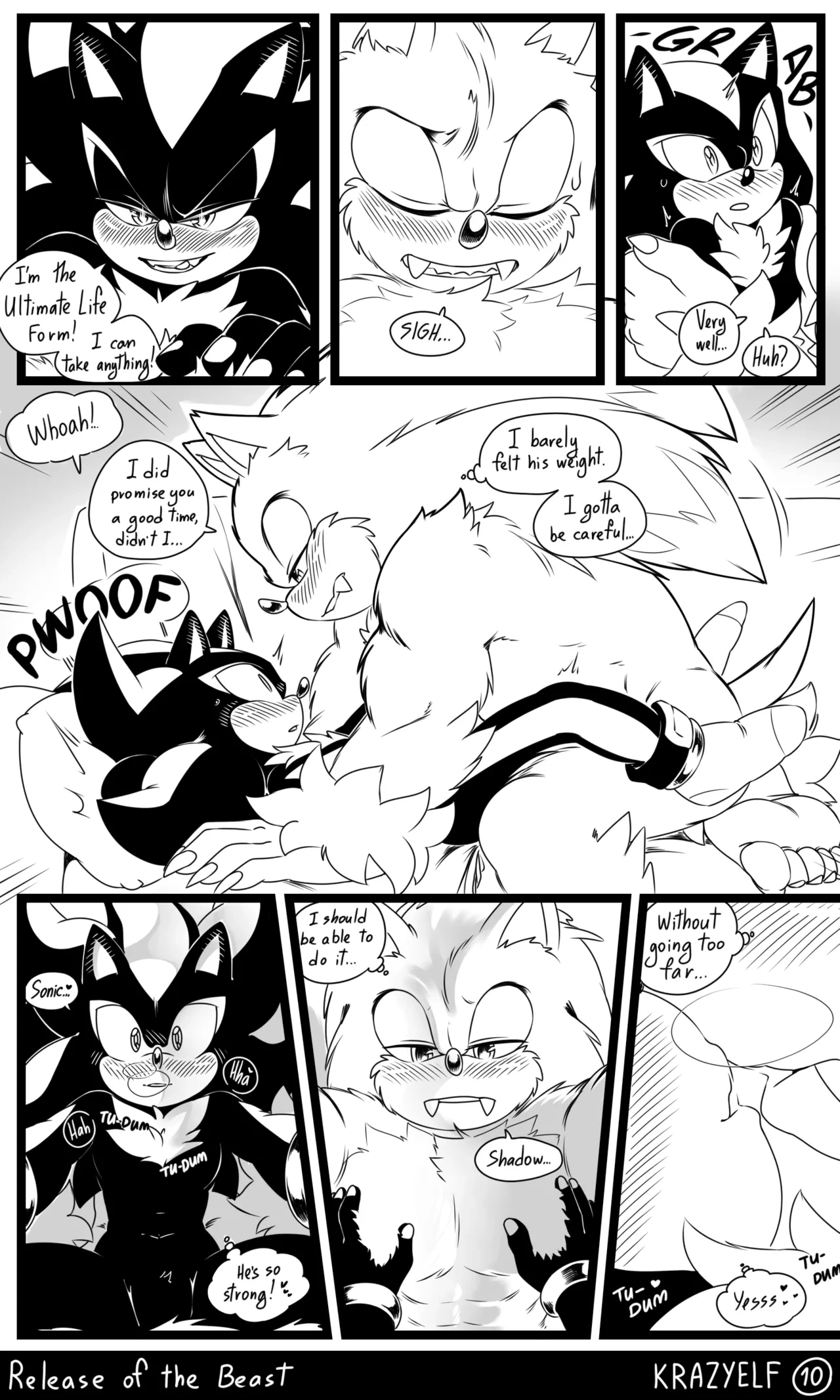 Weresonadow: Release of the Beast porn comic picture 11