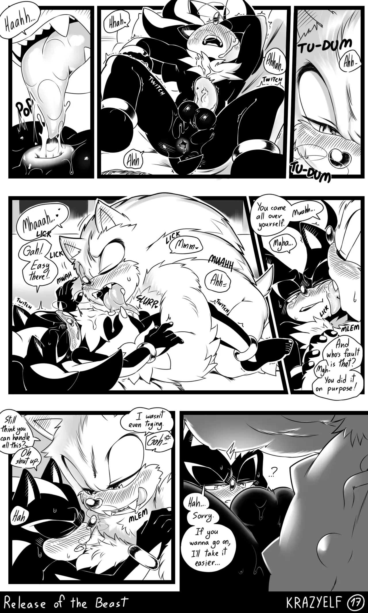 Weresonadow: Release of the Beast porn comic picture 18