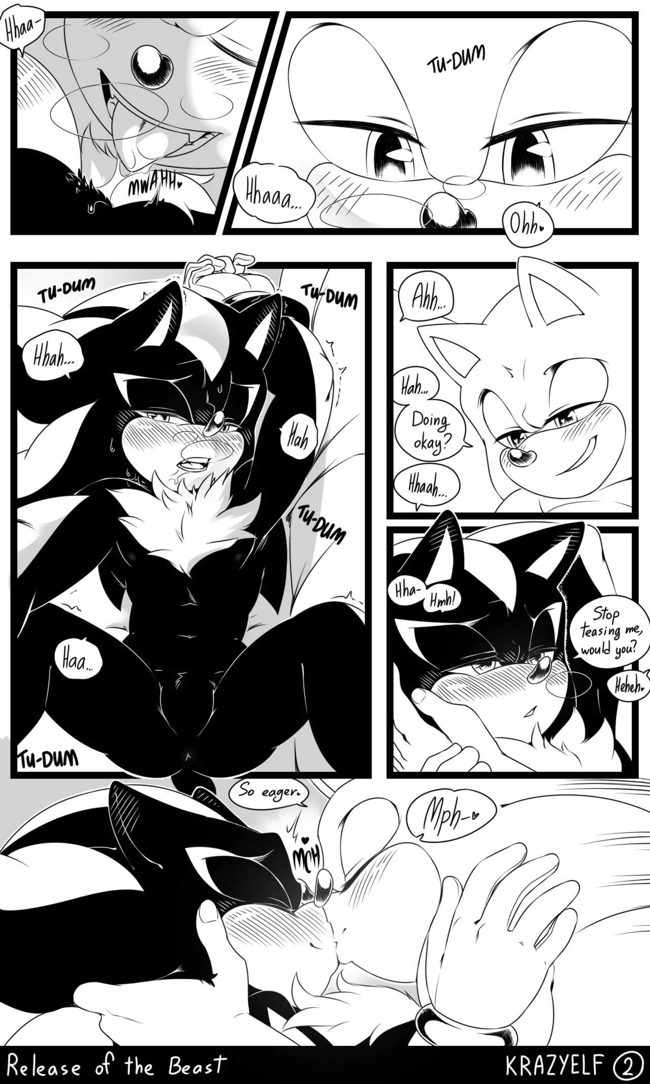 Weresonadow: Release of the Beast porn comic picture 3