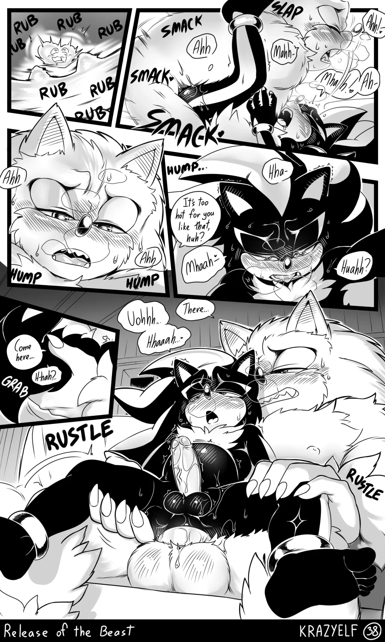 Weresonadow: Release of the Beast porn comic picture 39