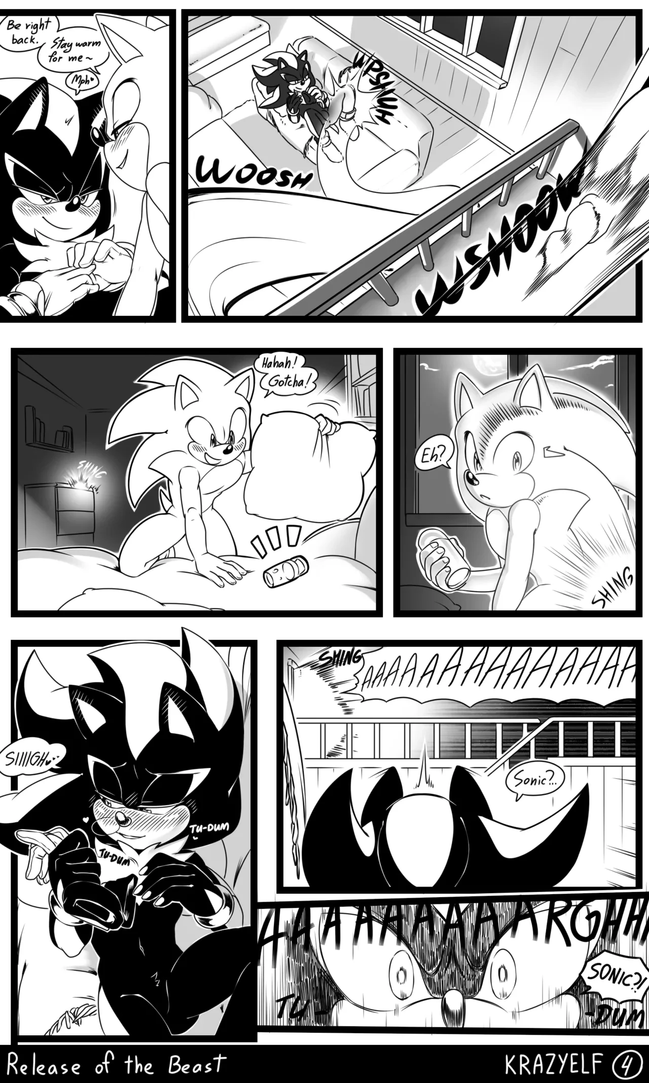 Weresonadow: Release of the Beast porn comic picture 5