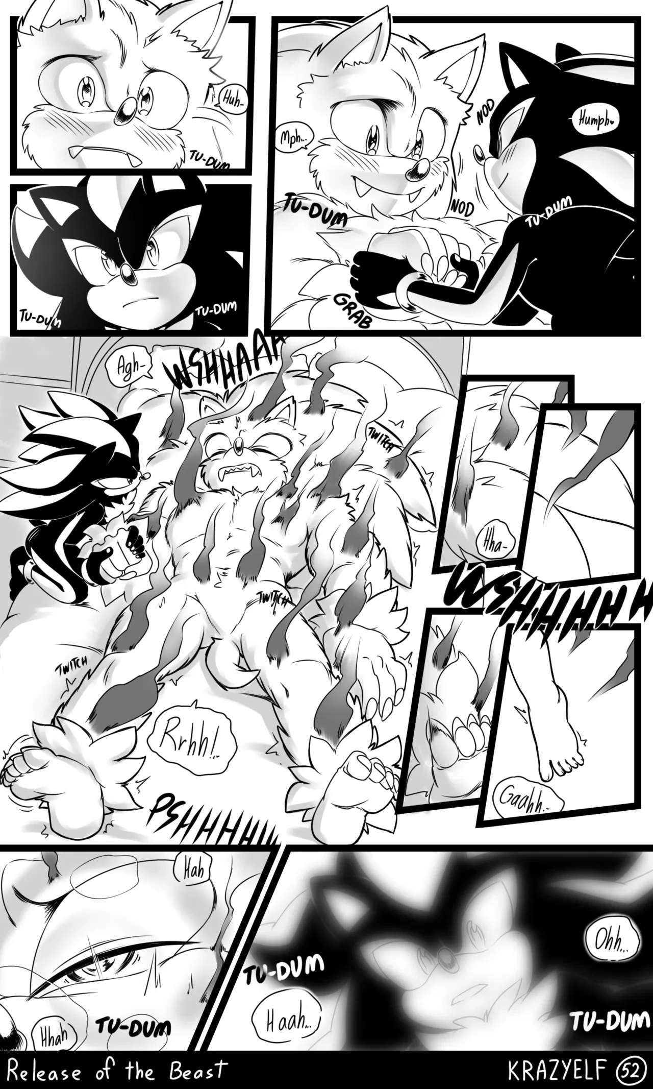 Weresonadow: Release of the Beast porn comic picture 53
