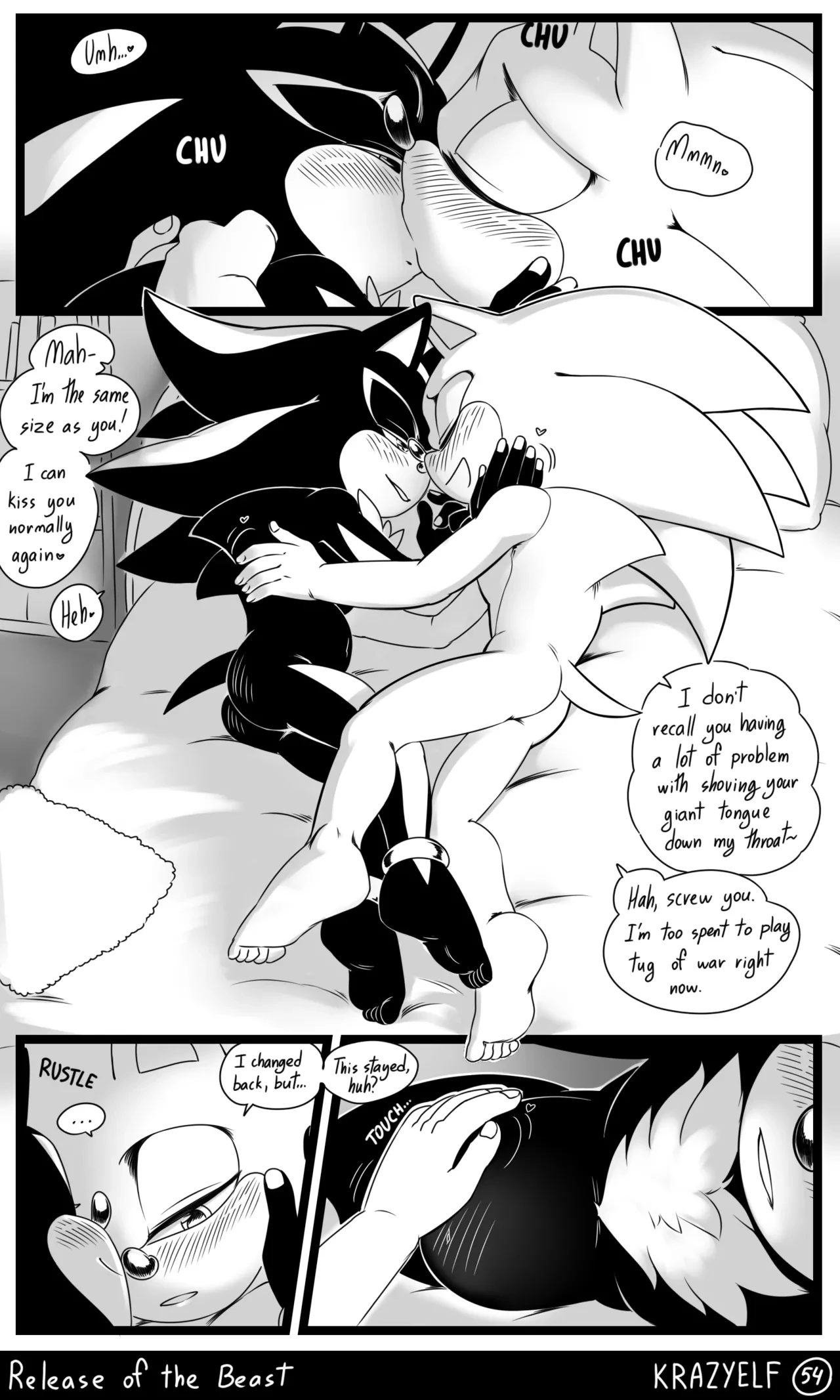 Weresonadow: Release of the Beast porn comic picture 55