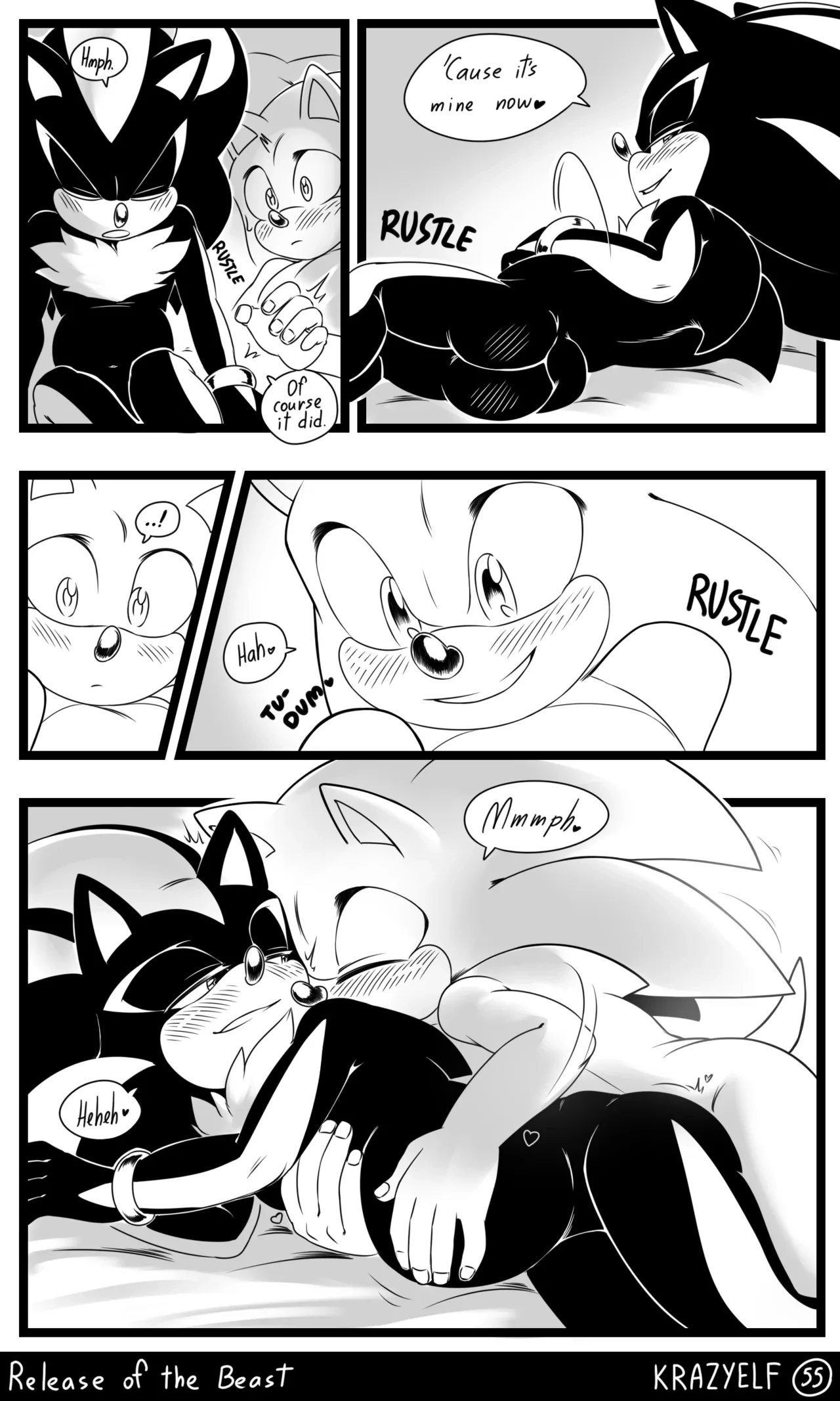 Weresonadow: Release of the Beast porn comic picture 56