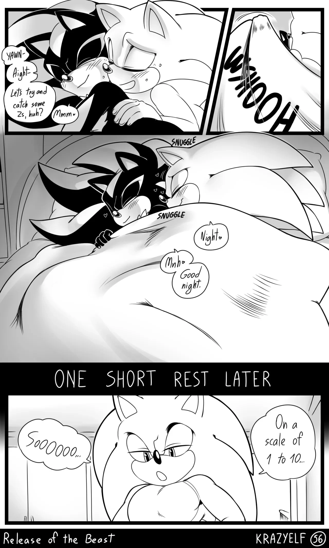 Weresonadow: Release of the Beast porn comic picture 57