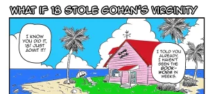 What if 18 stole Gohan's virginity by funsexydragonball color by zerocrow porn comic picture 1