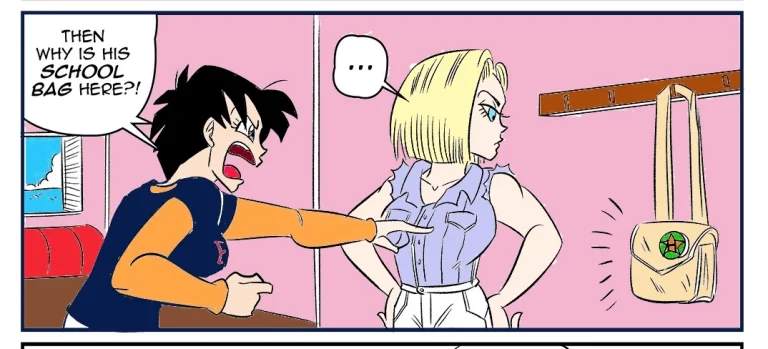 What if 18 stole Gohan's virginity by funsexydragonball color by zerocrow porn comic picture 2