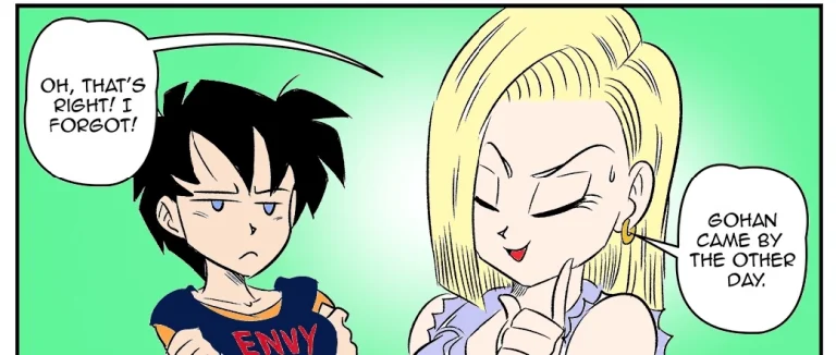 What if 18 stole Gohan's virginity by funsexydragonball color by zerocrow porn comic picture 3